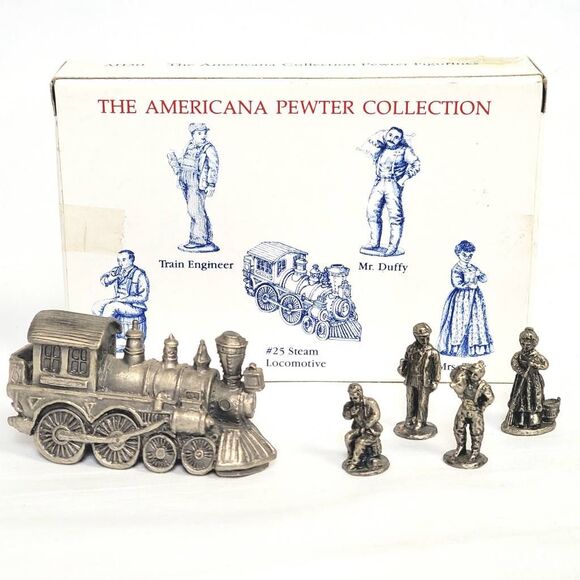 Liberty Falls Pewter Collection Steam Locomotive AH50 - Picture 1 of 5